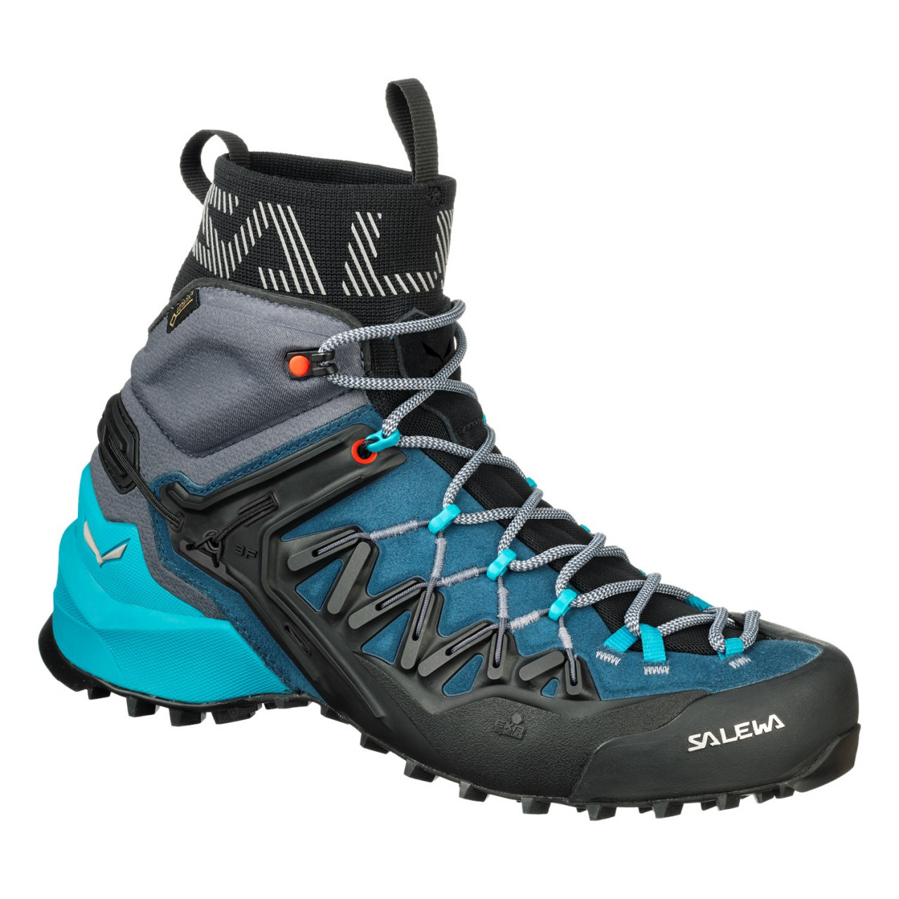 Tenis Salewa Wildfire Edge Mid GORE-TEX® Mulher Azuis/Azul Marinho 910MJRUQT